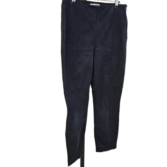 Everlane Womens Pull On Elasticzed Waist Pants Black  Size 8 - Picture 2 of 9